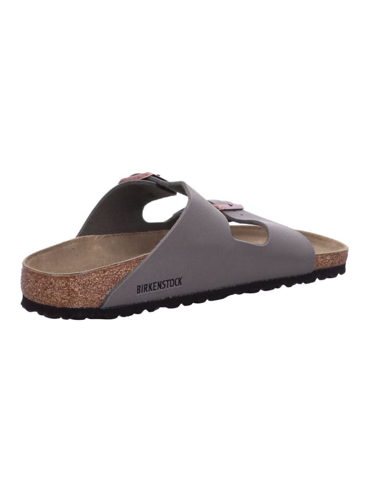 Birkenstock Pantolette in grau günstig kaufen