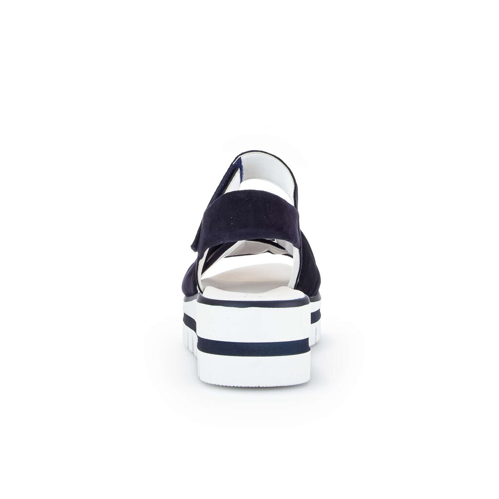 Gabor fashion Plateau Sandale blau