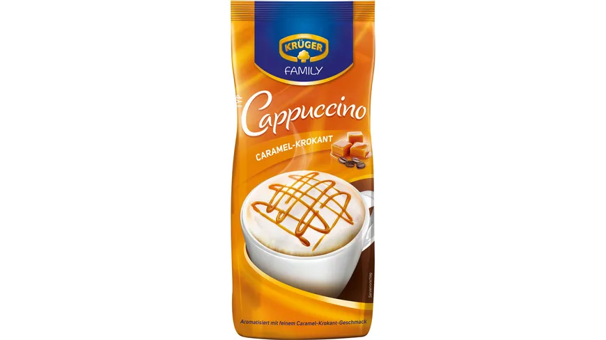 KRÜGER FAMILY Cappuccino Caramel-Krokant 500 g