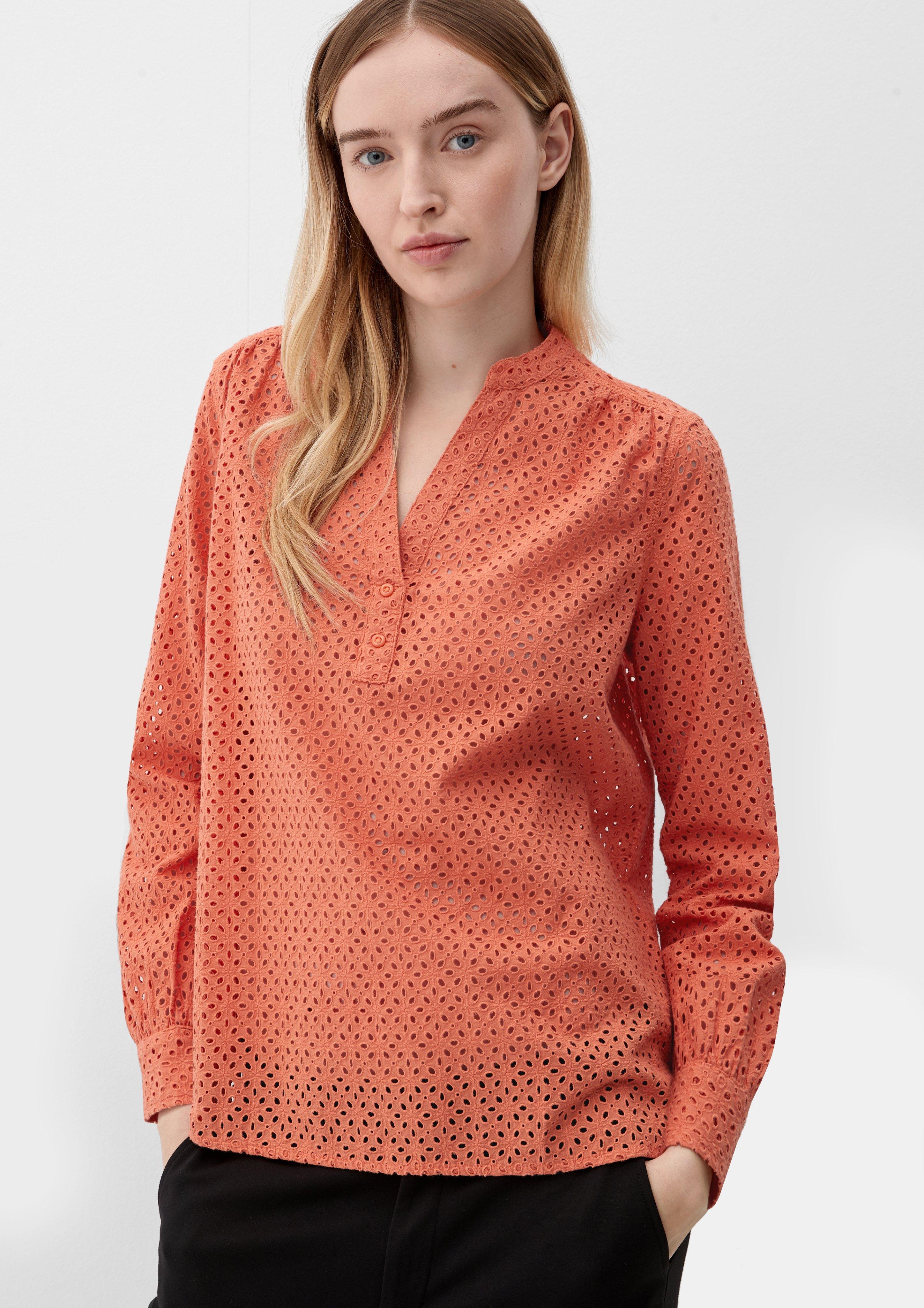 Bluse mit Lochstickerei  2128352-27L4