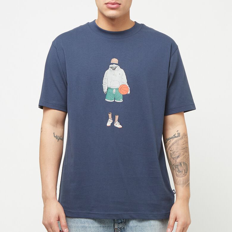 New Balance Athletics Relaxed Basketball T-Shirt nb navy
