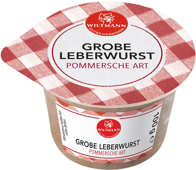 Wiltmann Grobe Leberwurst Pommersche Art