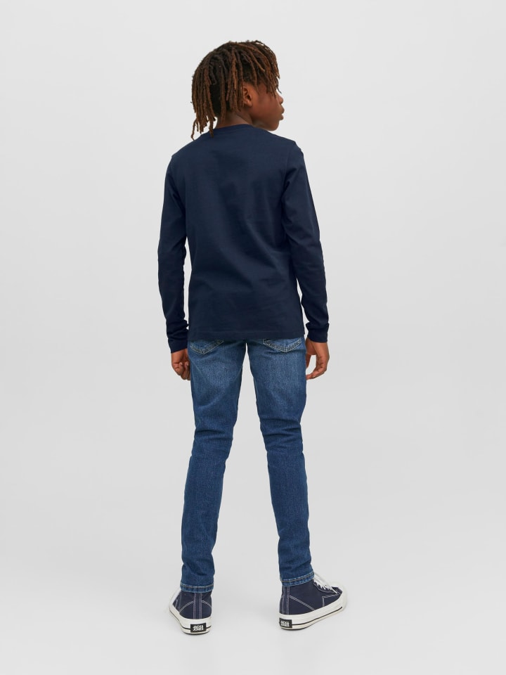 JACK & JONES Junior Langarmshirt in navy blazer günstig kaufen