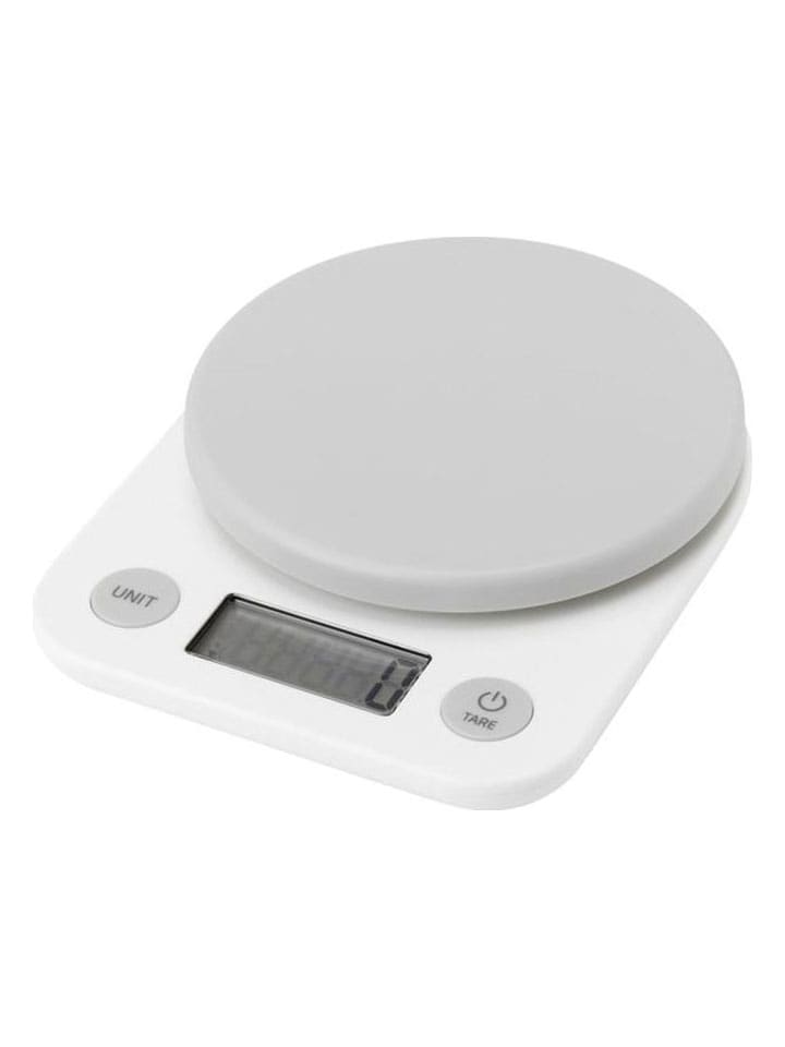 RIG-TIG Küchenwaage ''Foodie'' in Weiß - (B)17 x (H)3,1 x (T)13,5 cm günstig kaufen onesize