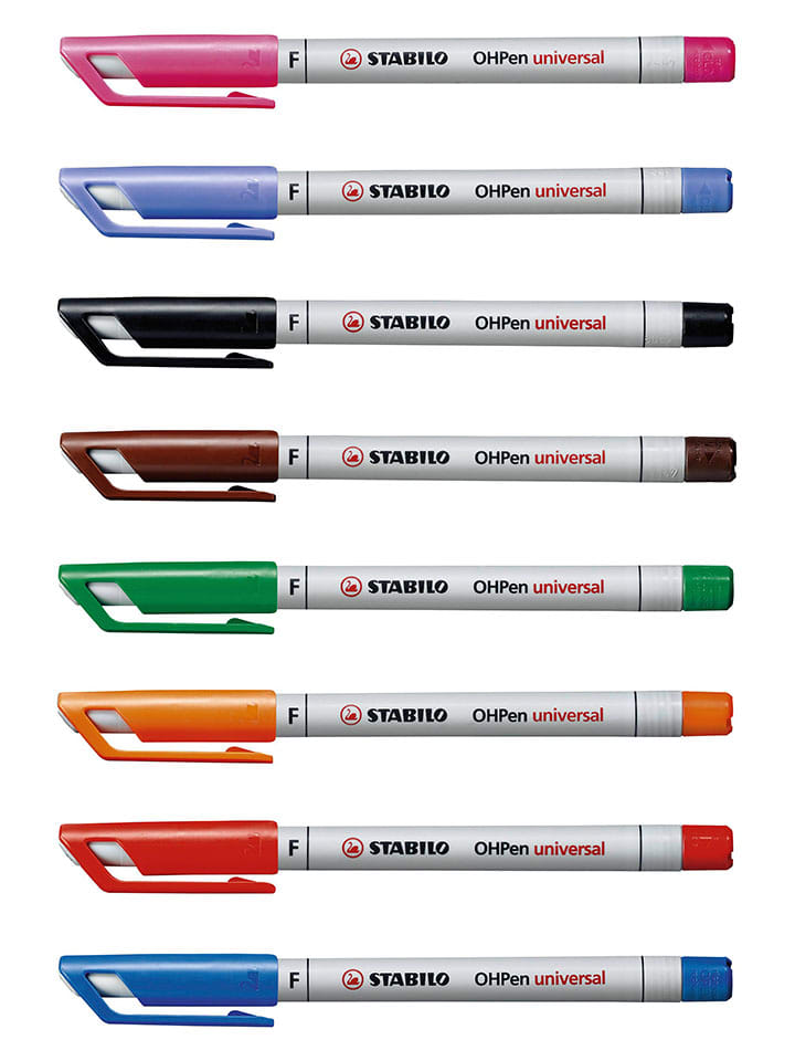 STABILO Folienstifte ''OhPen universal'' - 8 Stück günstig kaufen onesize