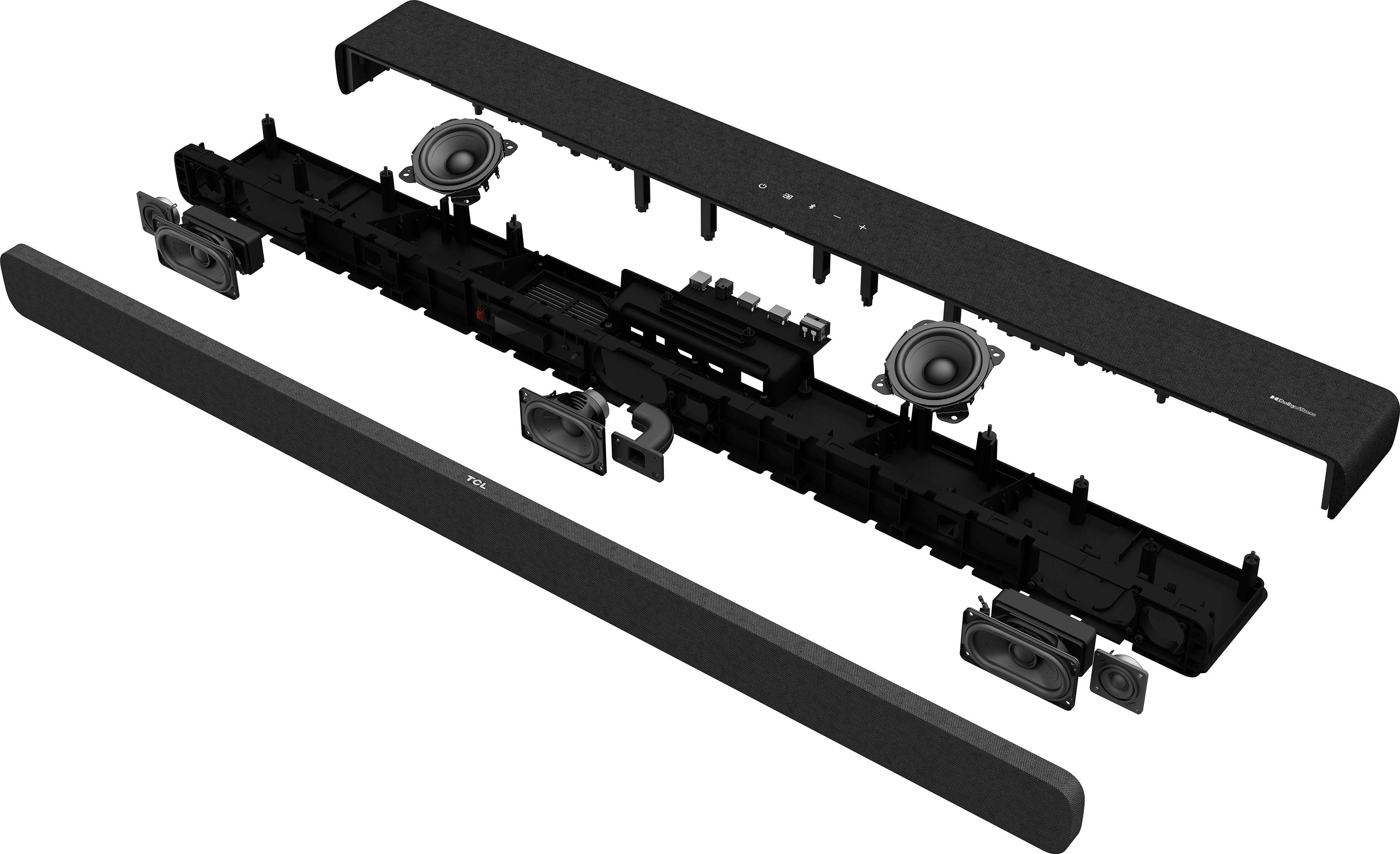 TCL TS8132 3.1.2 Soundbar (Bluetooth, WLAN (WiFi), 260 W, mit kabellosem Subwoofer)
