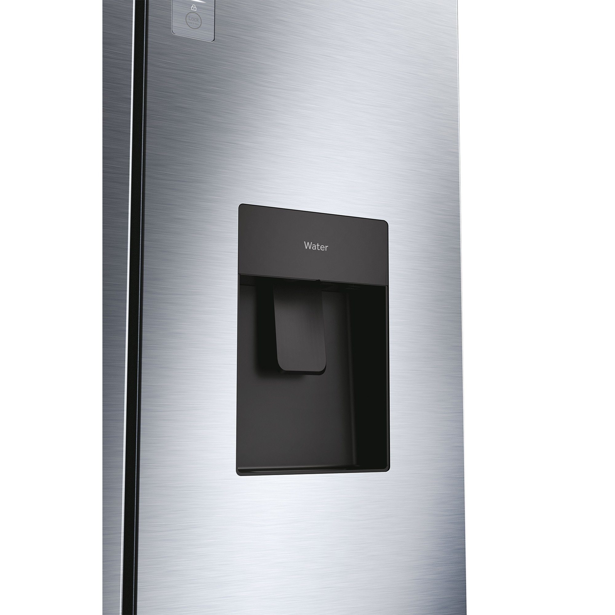 Haier French Door HFR5719EWMG, 190 cm hoch, 70 cm breit, 1,8 l Wasserspender, Total NoFrost, Super Kühl-& Gefrierfunktion