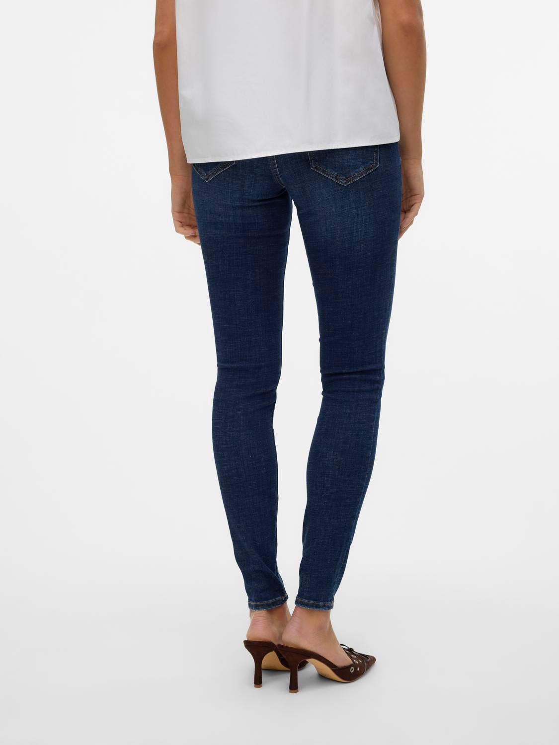 VMFLASH Mid Rise Skinny Fit Jeans