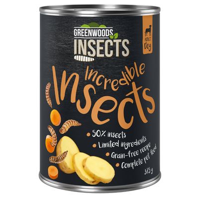 Greenwoods Insects Insekten mit Kartoffeln und Karotten