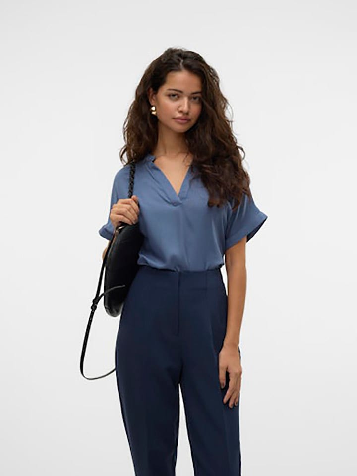 Vero Moda Bluse in Blau günstig kaufen
