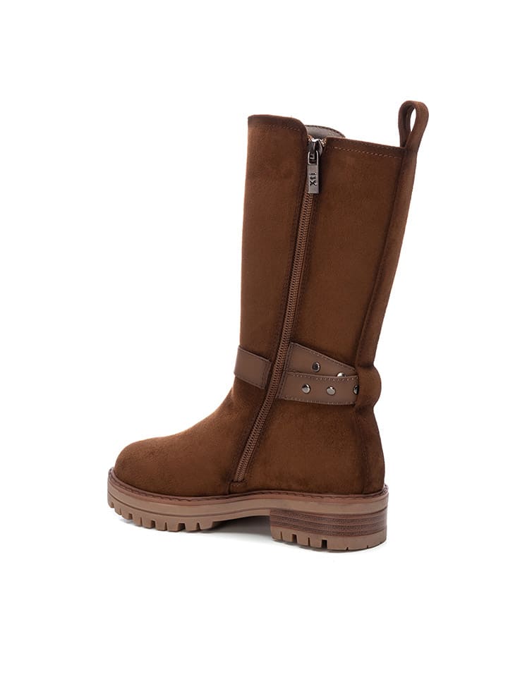 XTI Kids Stiefel in Braun günstig kaufen