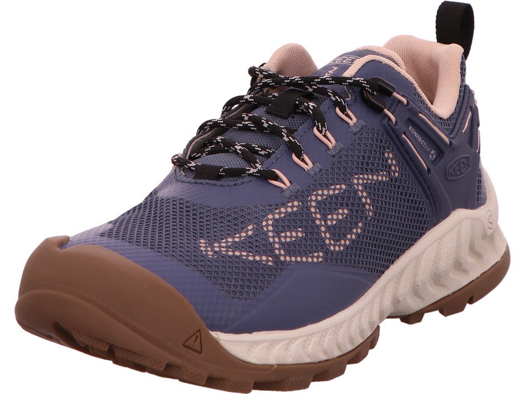 KEEN Freizeit Schnürer blau NXIS EVO WP W-VINTAGE INDIGO/P