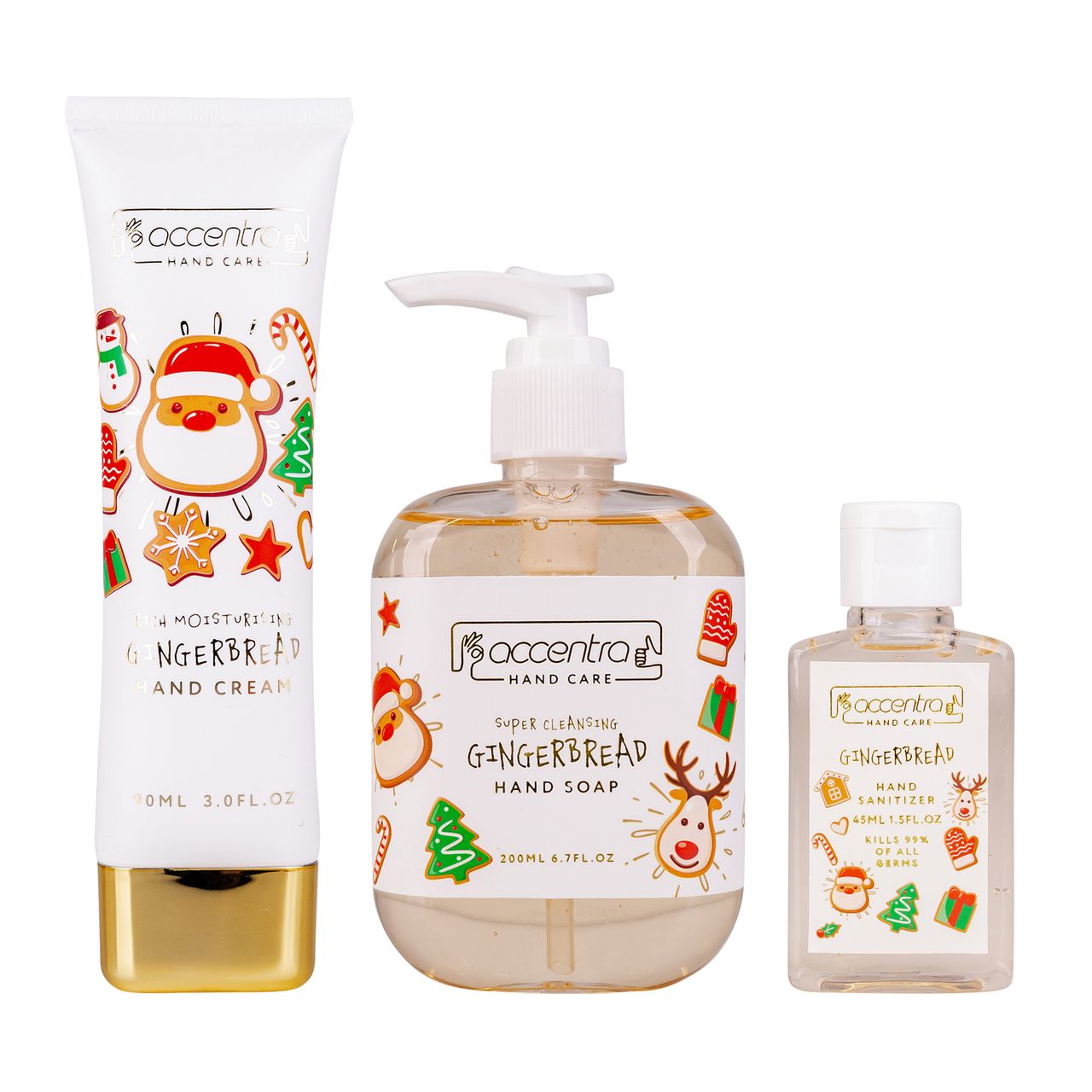 accentra Handpflegeset HAND CARE COLLECTION - XMAS Duft Gingerbread