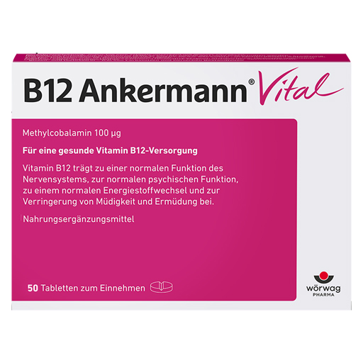 B12 ANKERMANN Vital Tabletten  50 St  Tabletten