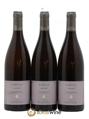 Hermitage Cuvée Emilie Rémizières (Domaine des)  2006 - Lot de 3 Bouteilles