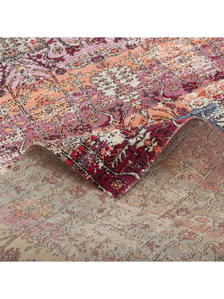 Pergamon Designer Teppich Vintage Zoe Orient Ethno Verlauf in Bunt günstig kaufen
