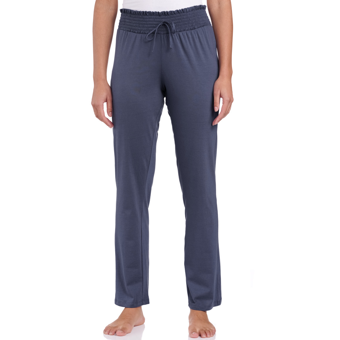 Damen Schlafhose mit Smokbündchen