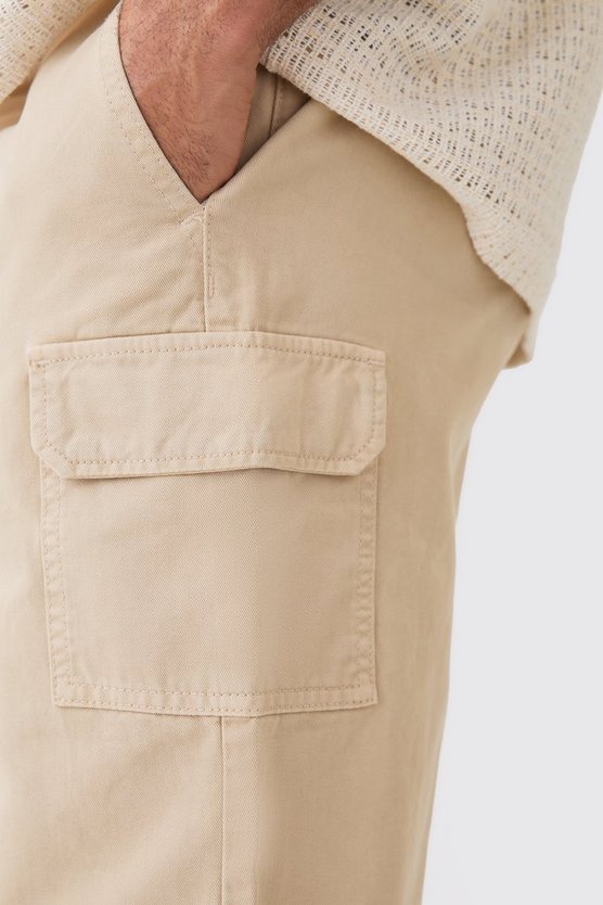 Lockere Cargo-Shorts
