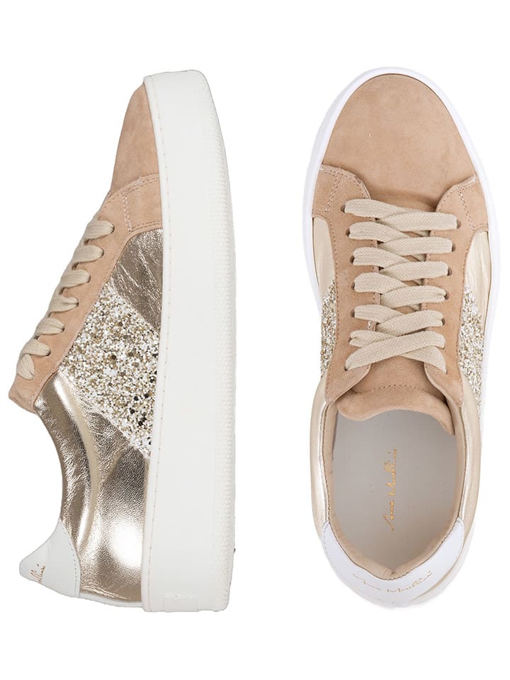 Anna Morellini Leder-Sneakers 