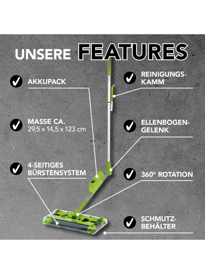 Swivel Sweeper Akku-Besen Swivel Sweeper G2 - kabellos und wiederaufladbar günstig kaufen onesize