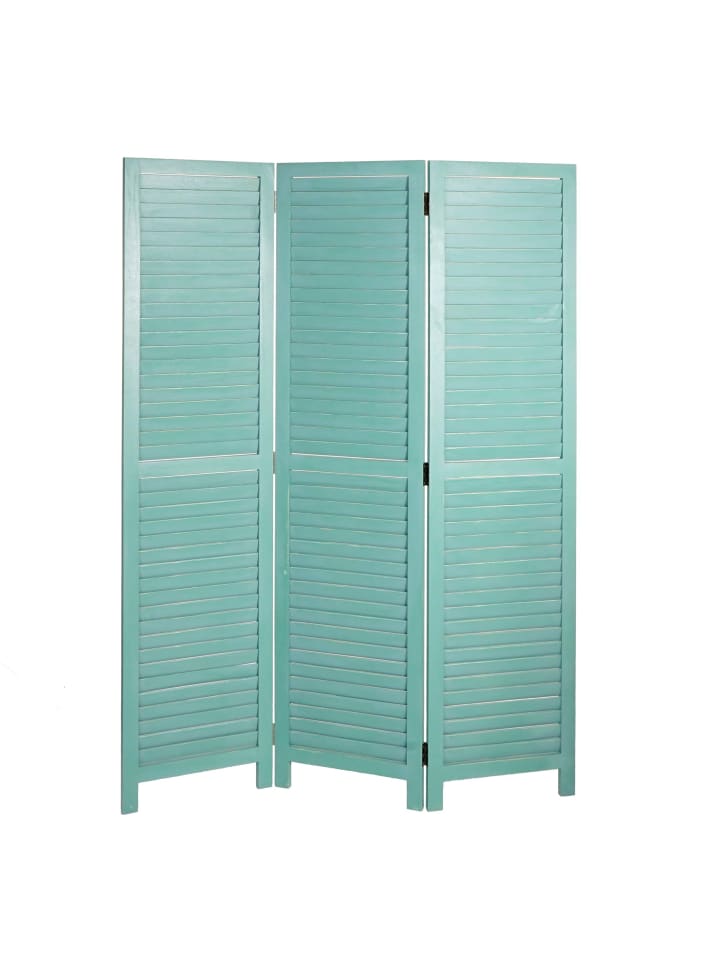 MCW Paravent C30 im Shabby-Look, Grün günstig kaufen onesize