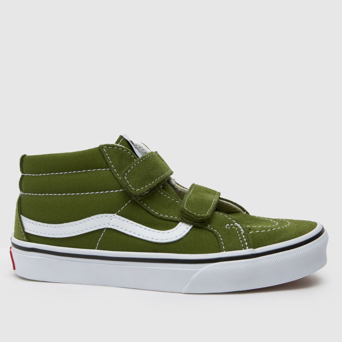 Vans sötétzöld sk8-mid reissue v fiús junior cipők
