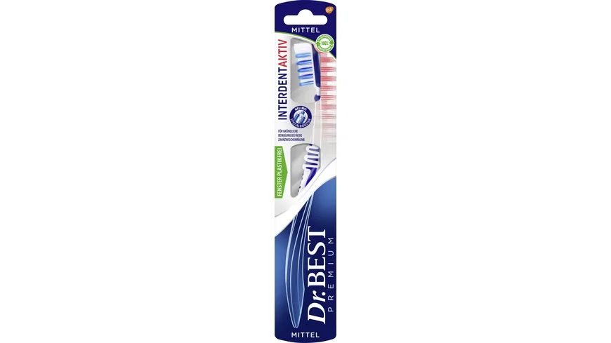 Dr.BEST Interdent Aktiv mittel Zahnbürste