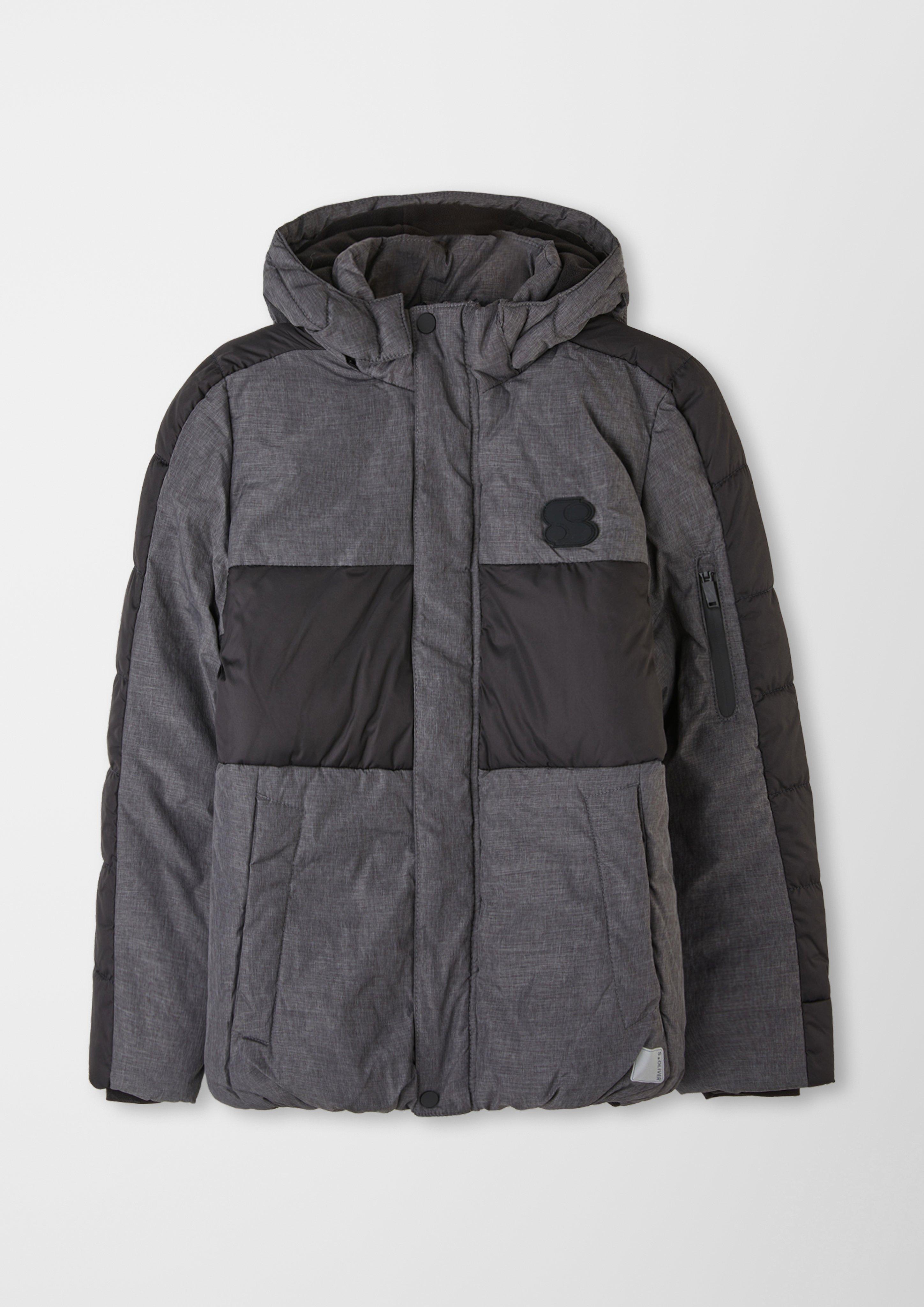 Steppjacke mit gefütterter Kapuze  2116544-98W5