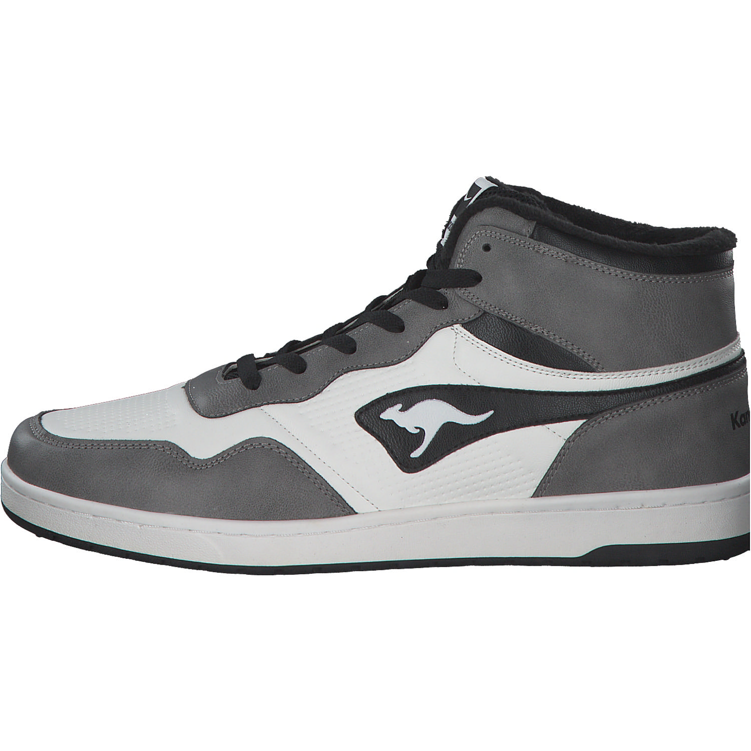 KangaROOS K-Slam Two Hi 80028, Stiefel, Herren, grau weiß