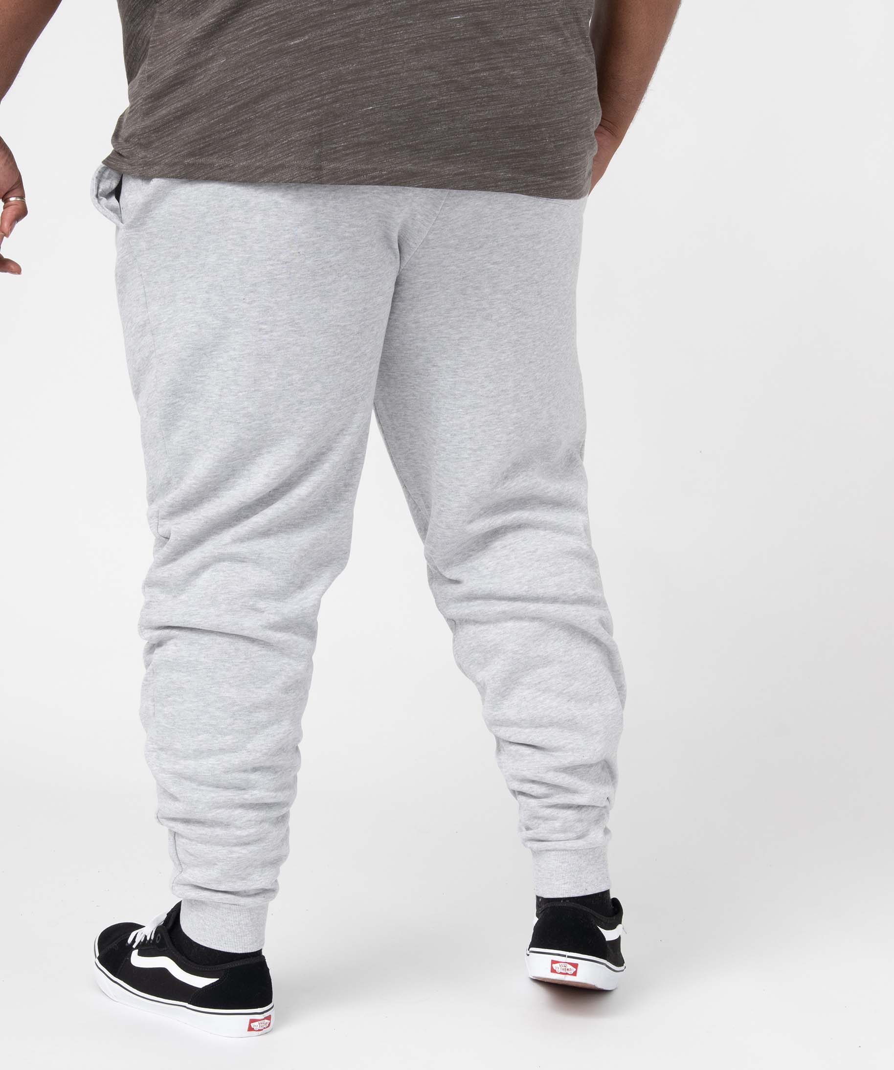 Pantalon de jogging homme molletonné gris clair | GEMO