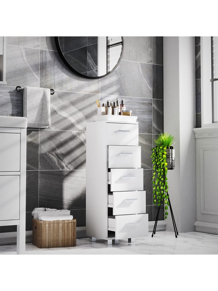 ebuy24 Badschrank ZaloMSB weiß Weiß 30 x 30 cm günstig kaufen onesize