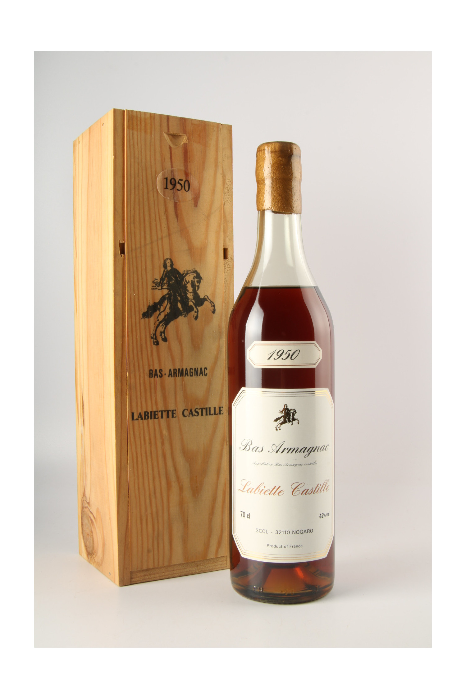 Labiette Castille Bas Armagnac 1950, Armagnac
