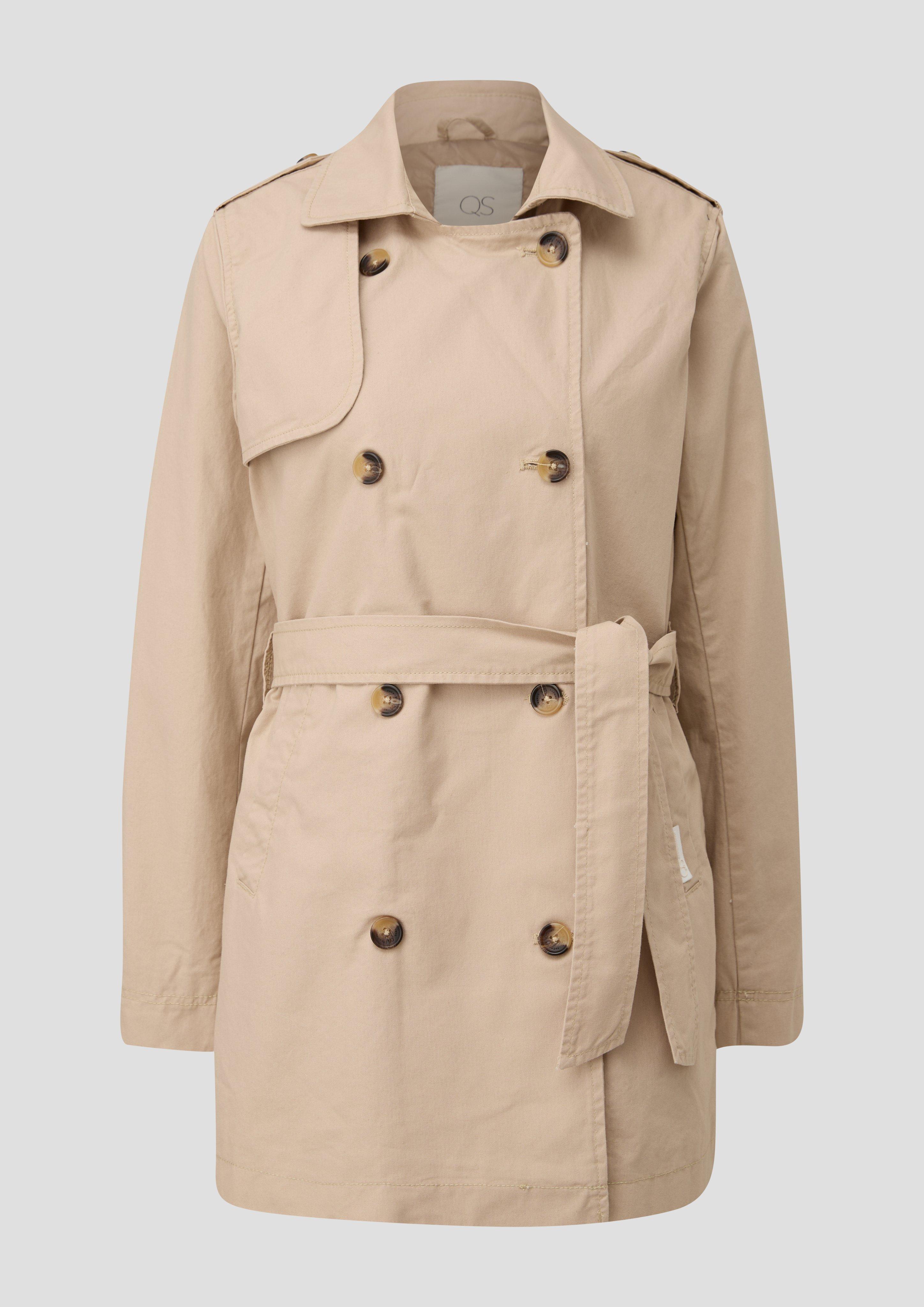 Trenchcoat mit Bindegürtel  2140318-8170