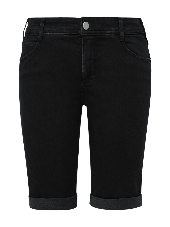 TRIANGLE Jeans-Hose kurz in Schwarz günstig kaufen