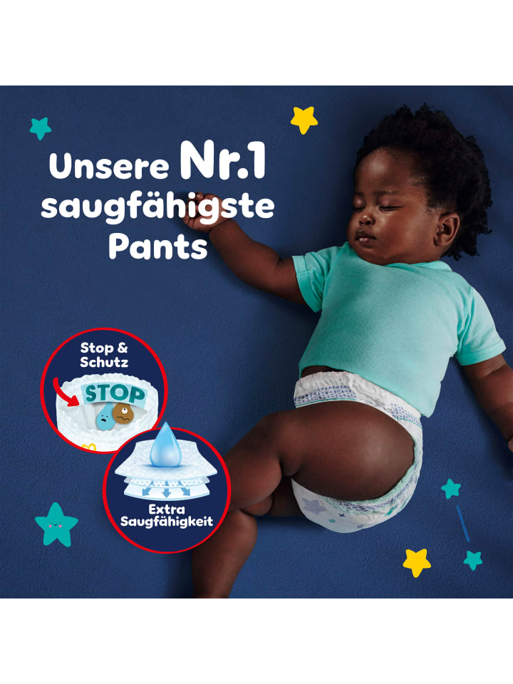 Pampers Pampers Night Pants Größe 6, 138 Windeln, 13kg  günstig kaufen 6