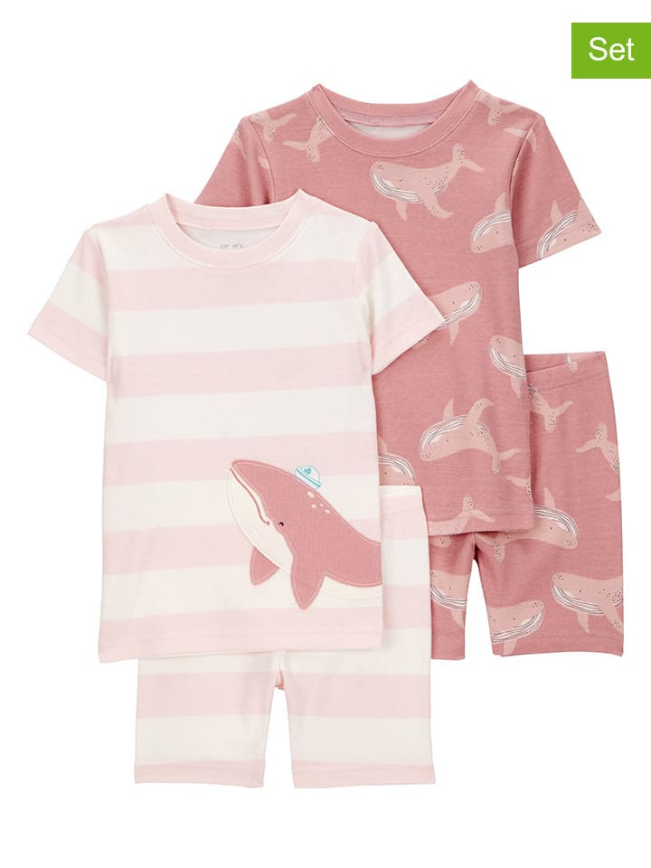 carter's 2er-Set: Pyjamas in Rosa/ Pink günstig kaufen