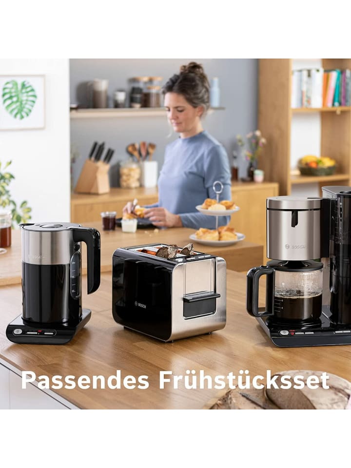 Bosch Wasserkocher 1,5L 2400W in Schwarz günstig kaufen onesize