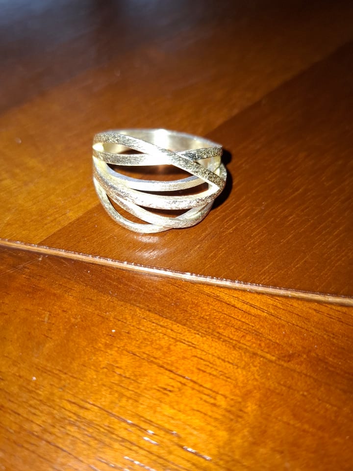 Steel_Art Ring Damen Arcus poliert in Silberfarben Poliert günstig kaufen 62