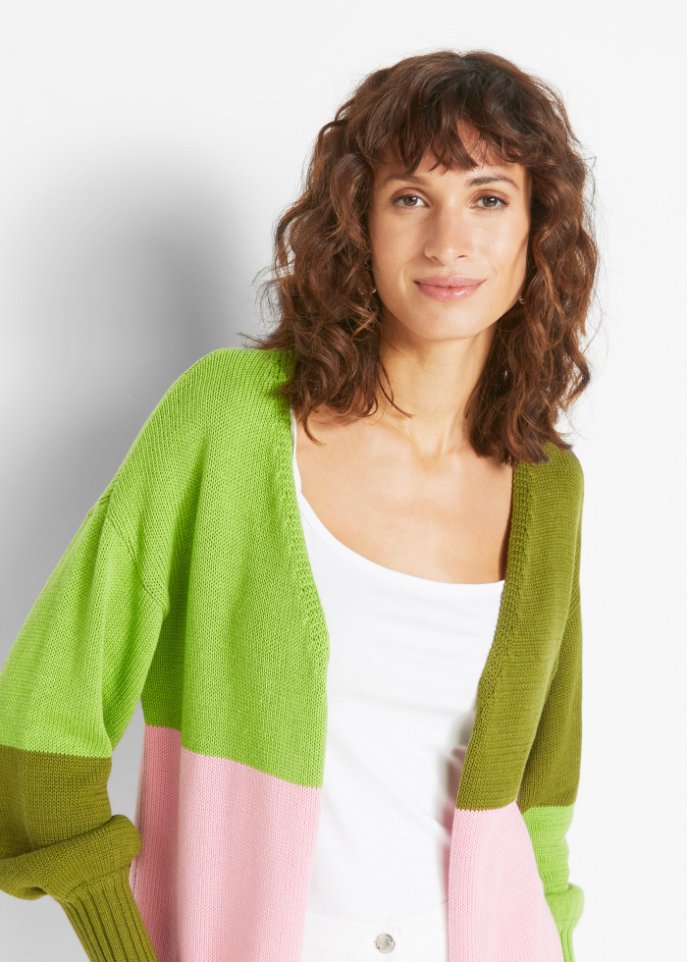 Oversized Strickjacke