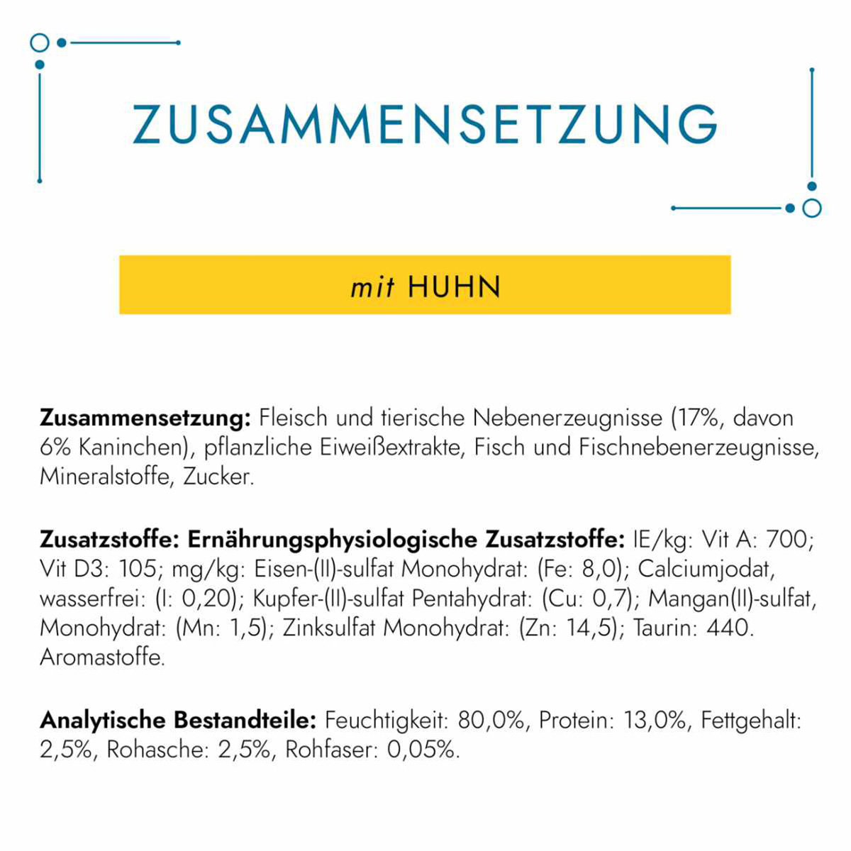 GOURMET Perle Erlesene Streifen in Sauce mit Huhn