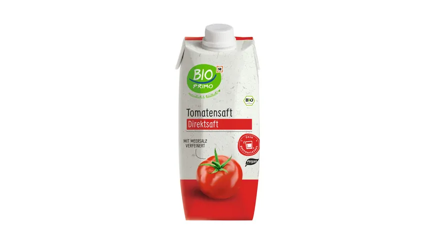 BIO PRIMO Bio Tomatensaft gesalzen 0.5 l