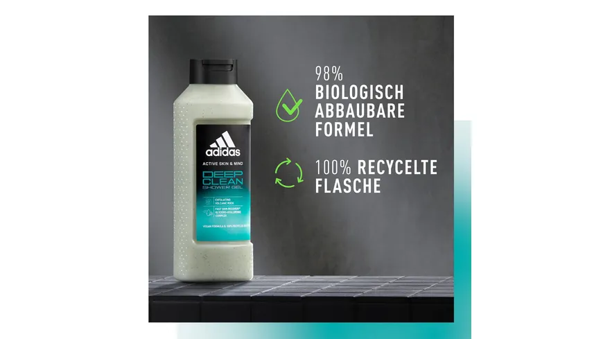 adidas Active Skin & Mind Deep Clean Duschgel 250 ml