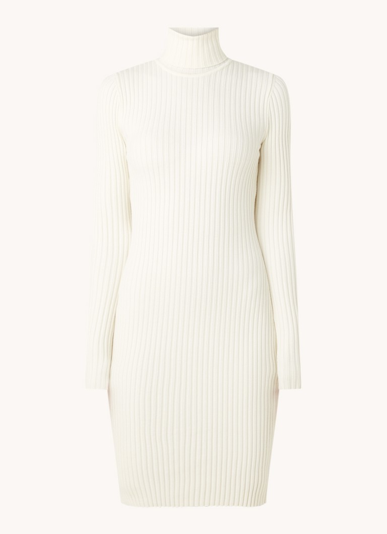 Rochie scurtă tricotată Wolford, din amestec de lână merinos.