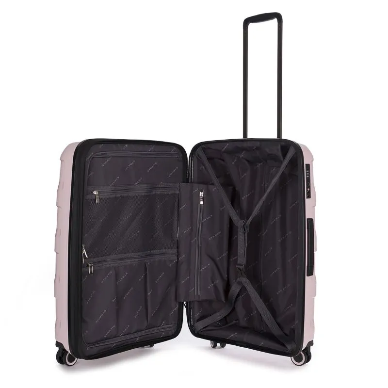 Stratic Straw + - Hartschalen Koffer M (65 cm) - rose