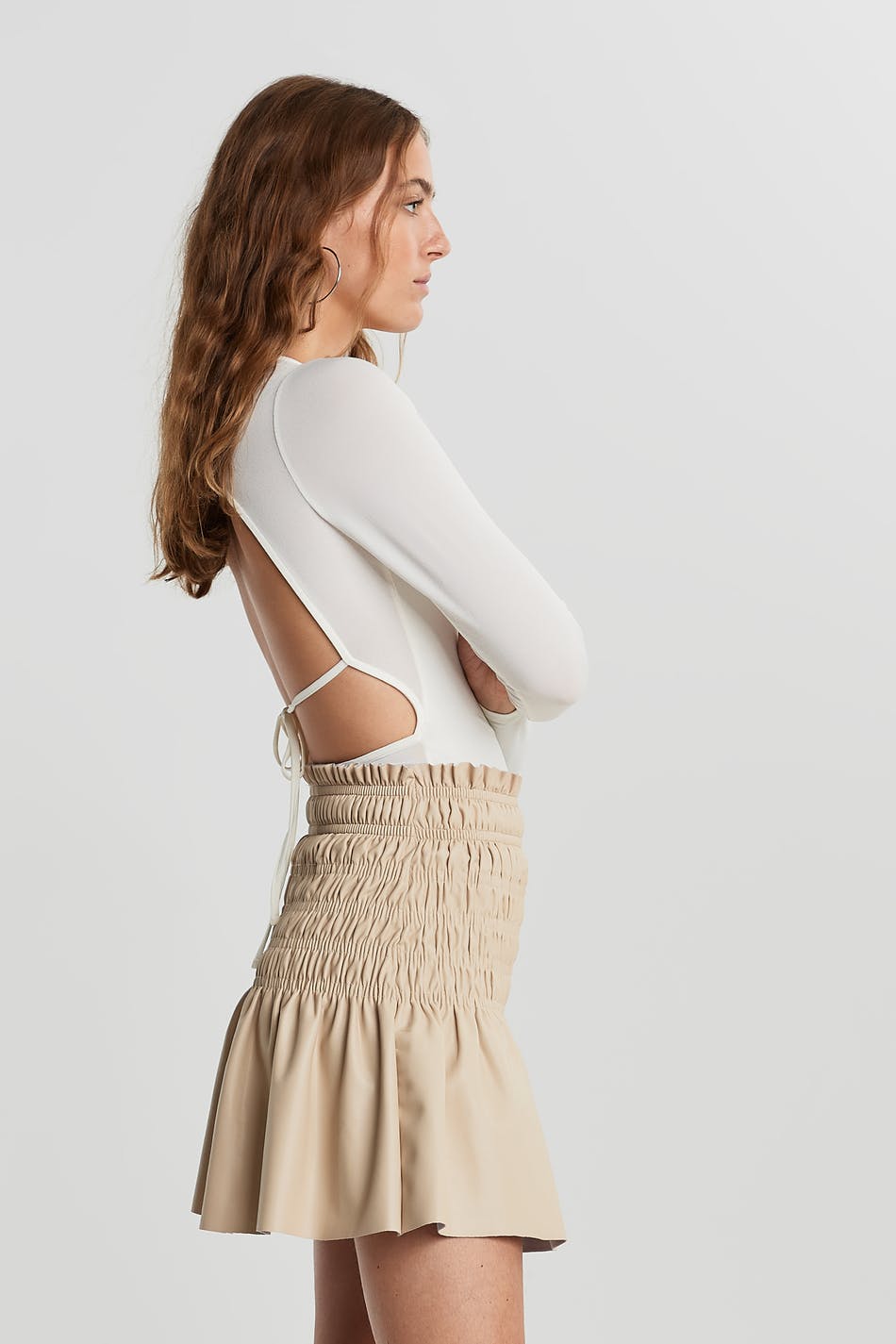 Charlotta pu skirt