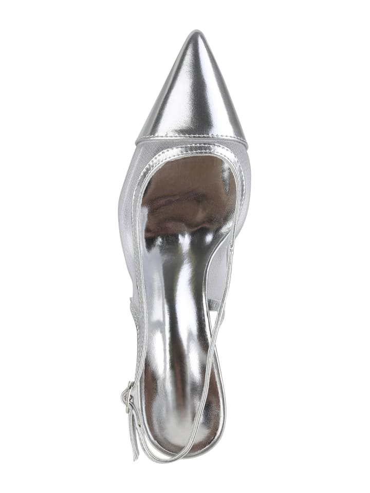 VAN HILL Slingpumps Serenity in Silber günstig kaufen