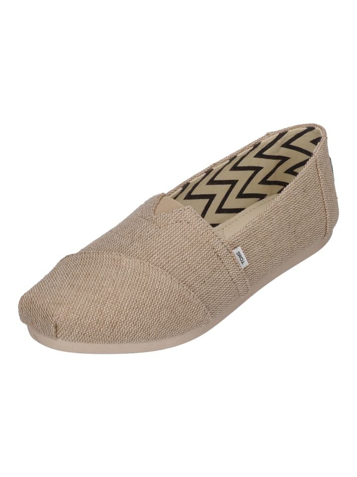 TOMS Espadrilles ALPARGATA in natur günstig kaufen