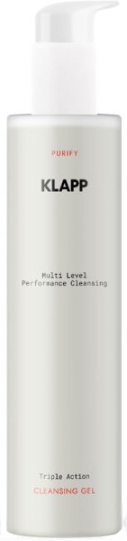 KLAPP Skin Care Science Triple Action Cleansing Gel Reinigungsgel