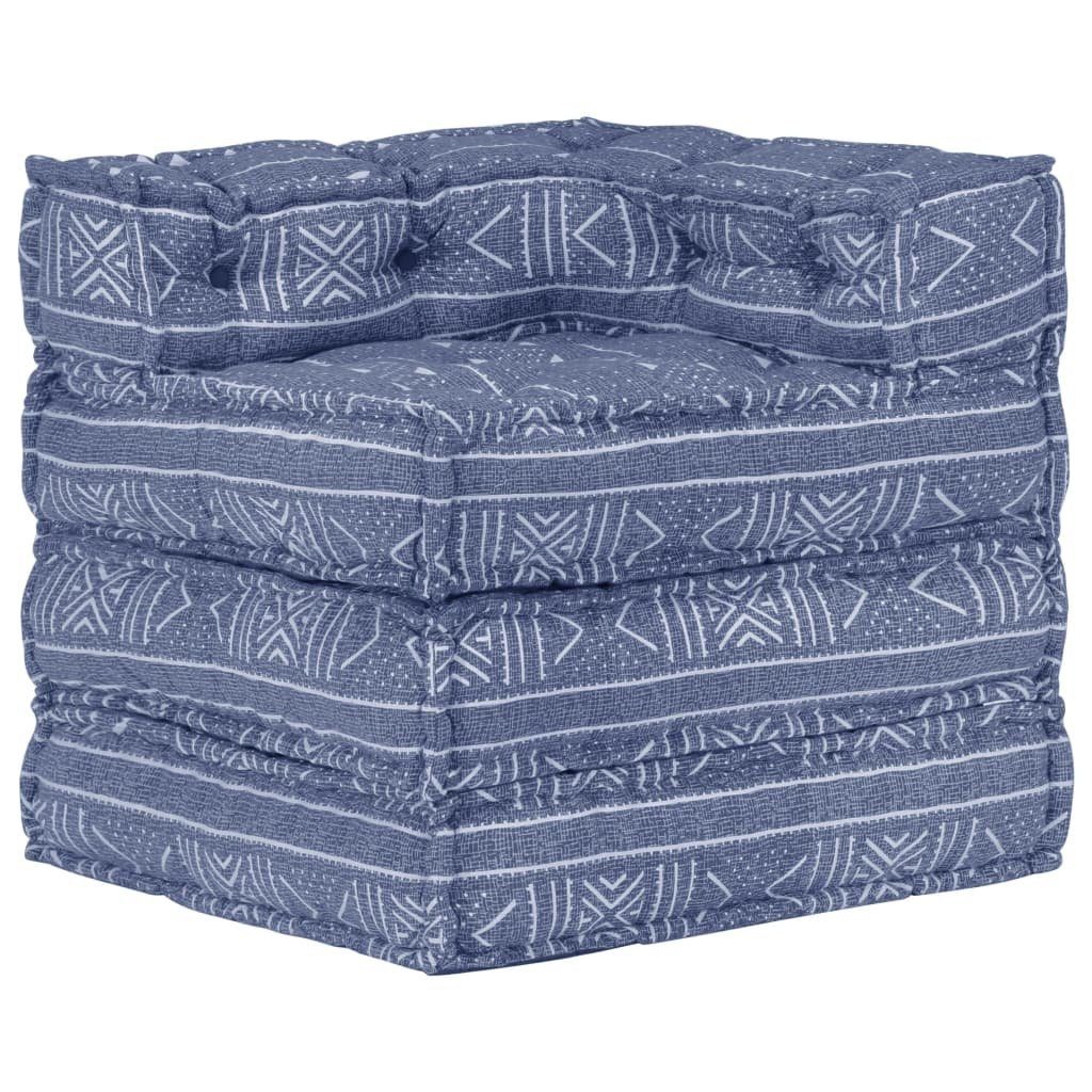 Klappmatratze 297477, möbelando, 69 cm hoch, (LxBxH: 70x70x69 cm), aus Baumwolle in Indigo