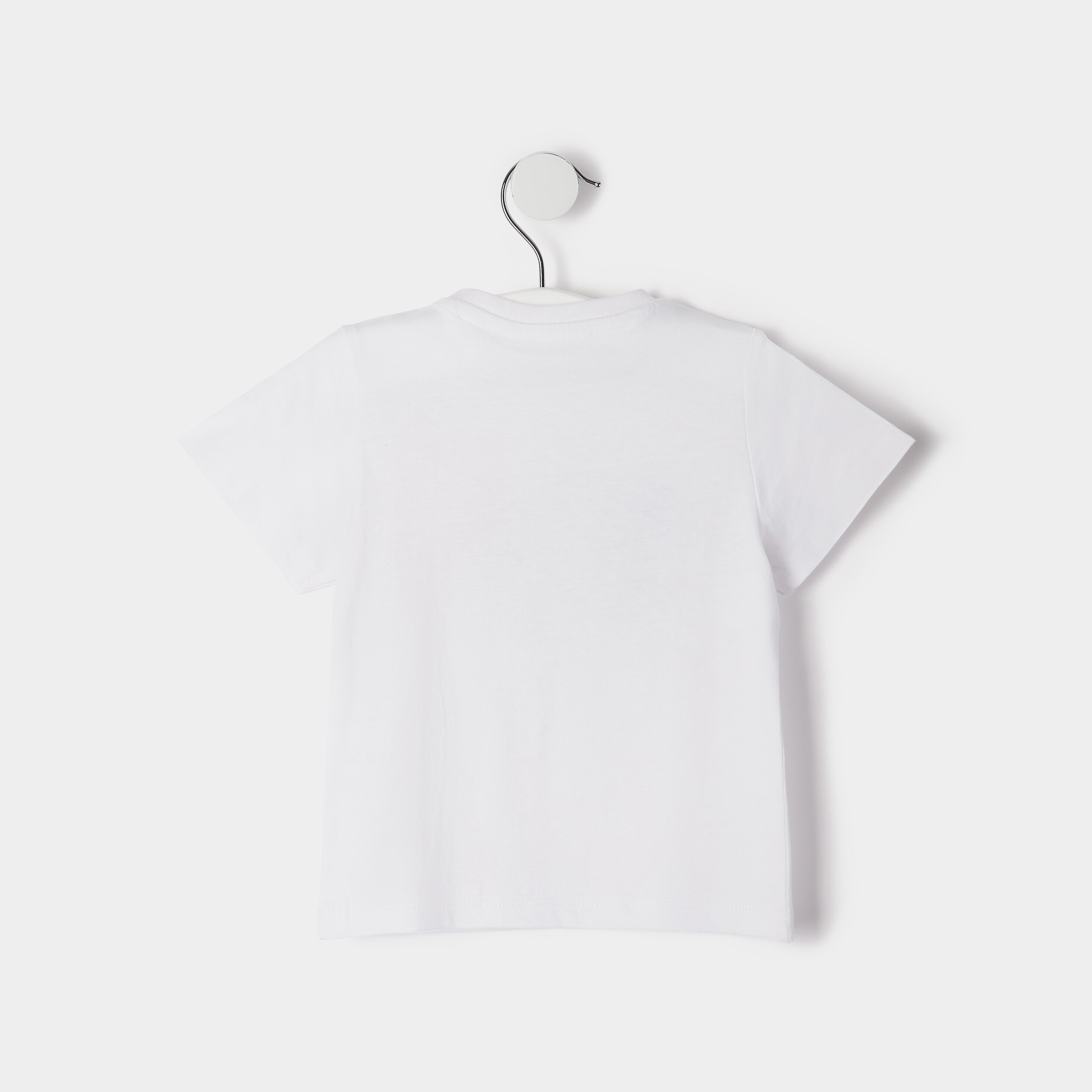 T-shirt manches courtes blanc bébé garçon | La Halle